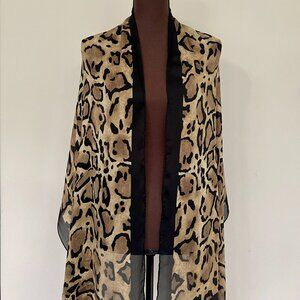 Display #1 Gucci Animal Print Stole Scarf